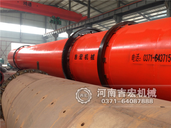 湿矿粉烘干设备发往湖南永州