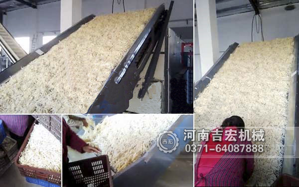 豆丝烘干机_小型腐竹烘干设备价格_大型连续式豆制品烘干机厂家